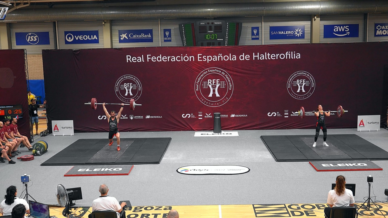 Tres navarras, campeonas de España en el Nacional Absoluto de Halterofilia 2025